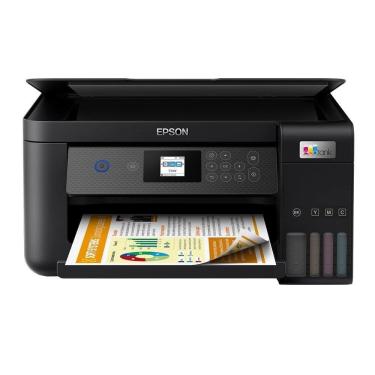 Imagem de Multifuncional Epson L4260, Ecotank, Jato de Tinta, Wi-Fi, Preto, Bivolt