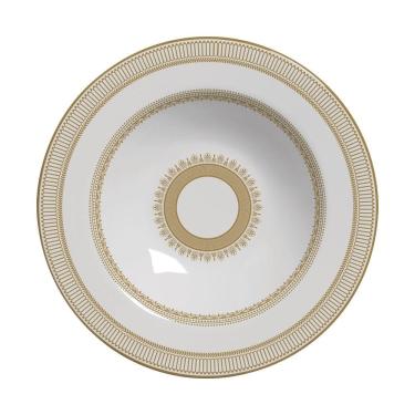 Imagem de Conjunto 6 Pratos Fundo Plissan Dourado Alleanza