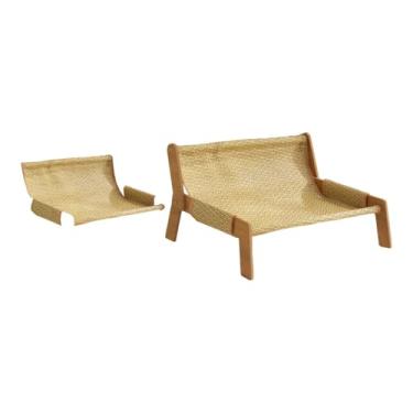 Imagem de MFMEXUL Arranhador para Gatos 2 em 1, Protetor de Sofá, Acessório para Gatos, Confortável para Dormir E Brincar, 52 X 44 X 29 Cm. Brinquedo para Gatinhos, Almofada de Resfriamento