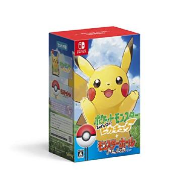 Imagem de Pokémon Let’s Go! Pikachu + Poké Ball Plus Set - Switch Japan Import
