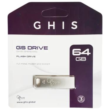 Imagem de Pendrive 64gb Ghis Ghp64m1 Metal Flash Drive Usb 2.0