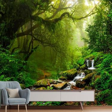 Imagem de Papel de Parede Paisagem Floresta Natureza Sala Adesivo - 098pcm - All