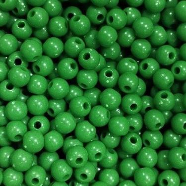 Imagem de BOLINHA DE RESINA Nº 06 (20 G) - LADEIRA BIJUTERIAS, Verde bandeira