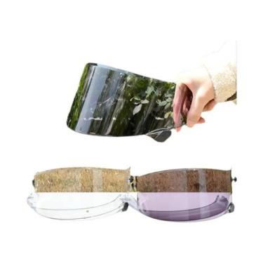 Imagem de Viseira De Substituição Vermelha Prateada Para Óculos De Capacete De M