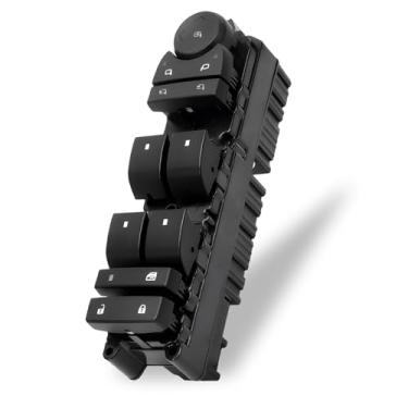 Imagem de Interruptor de controle de janela elétrica e espelho, para Chevy Tahoe, Avalanche, Suburban, Silverado, GMC Sierra, Yukon 1500 2500 3500, Cadillac Escalade 2007-2008, substitui 20835553, 15093440