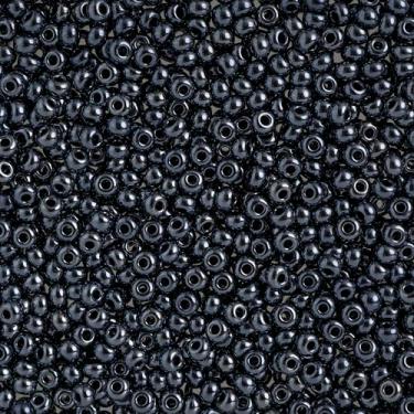 Imagem de John Bead Grânulos de semente tcheca 10/0 metálico Gunmetal, 100 g