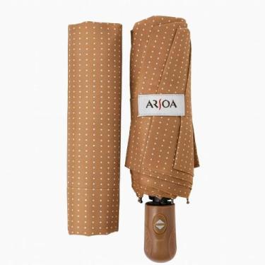 Imagem de Guarda Chuva Mini Automatico Feminino Marrom Ar921Ap - Arsoa