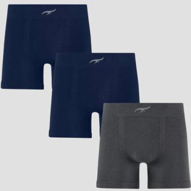 Imagem de Kit 3 Cuecas Boxer Zee Rucci Modal e Poliamida Conforto - Zee Rucci (Z