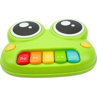 Imagem de Piano Sapinho Baby - BBR Toys