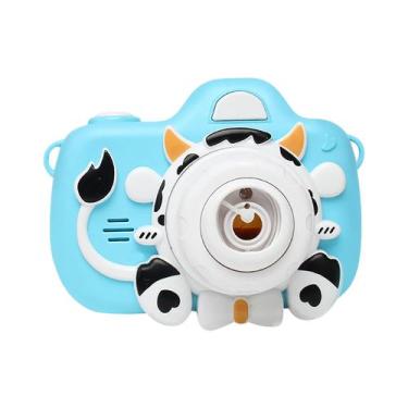 Imagem de Brinquedo de câmera de bolha infantil gato bonito vaca bolha máquina b