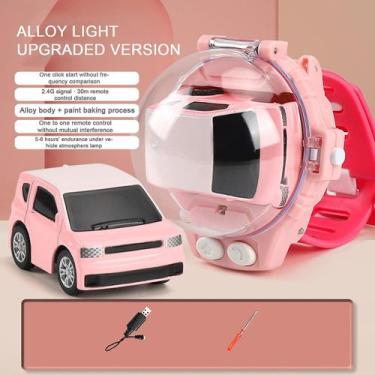 Imagem de Mini relógio de controle remoto brinquedo de carro 2.4ghz 2022 relógio