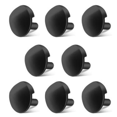 Imagem de foboko Pés de silicone para fritadeira a ar ninja, amortecedor de borracha Ninja Air Fryer, acessórios Ninja, peças de reposição Ninja, grau alimentício, preto