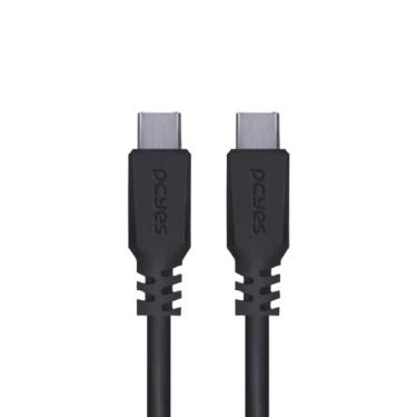 Imagem de Cabo Para Celular Smartphone Usb Tipo C 2.0 Para Usb Tipo C - Type C 2.0 1 Metro Preto - Pucp-01