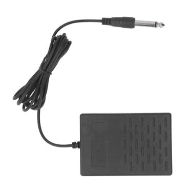 Imagem de Pedal Momentâneo para Teclado Elétrico, Abs e Construção de Metal para Controladores de Sintetizador para Jogadores de Teclado Eletrônico (Preto)