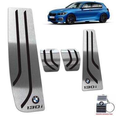 Imagem de Pedaleira Manual + Descanso Bmw 130i 2006 A 2012 Preto