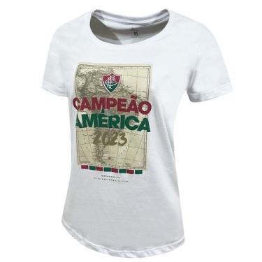 Imagem de T-shirt Fluminense Campeão da América Feminina - Liga Retrô, P