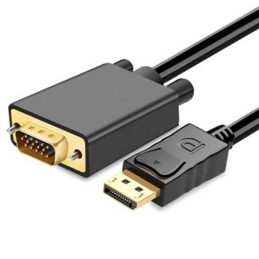 Imagem de Cabo Displayport Para Vga Macho Com 1,80 Metros - Keedi
