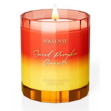 Imagem de Vela perfumada M&SENSE Spiced Pumpkin Soy 300mL 60h Burning