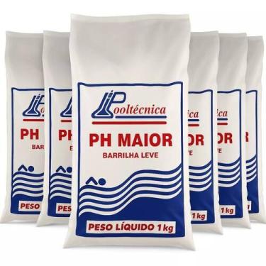 Imagem de Barrilha Leve 5kg para Piscina  Elevador de pH Carbonato de Sódio Pool