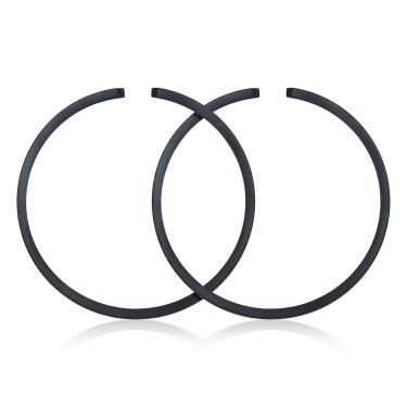 Imagem de AUMEL Kit de anéis de pistão de 45 mm x 1,5 mm para peças de motosserra Husqvarna 51 254 350 353 OLEO-MAC 753.