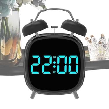Imagem de Despertadores - Relógio alto para quarto - com máquina de ruído de luz LED portátil para sala de aula ao ar livre berçário banheiro cozinha sala de estar casa cama