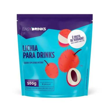 Imagem de Preparo de Drinks com Lichias Inteiras Easy Drinks 100g