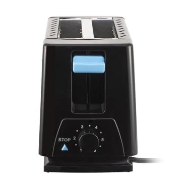 Imagem de Fenteer Torradeira elétrica para 2 fatias, eletrodomésticos de cozinha, sanduicheira, máquina de café da manhã para waffles e massa folhada