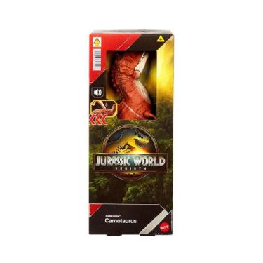 Imagem de Dinossauro Carnotaurus Com Som Jurassic World Recomeço Jgm15 - Mattel