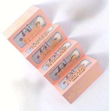 Imagem de Clipe de carteira de presente vermelho dobrável faça você mesmo, envelope surpresa de cerimônia criativa para dia dos namorados, casamento, presentes em dinheiro, A3