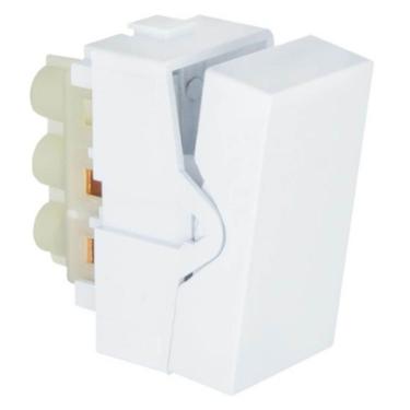 Imagem de Módulo Interruptor Simples Branco - Ek-31000-1 - Ekron