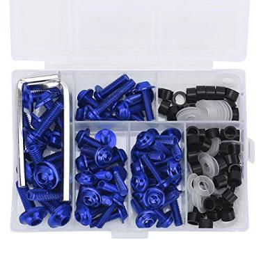 Imagem de SPYMINNPOO Boltos de Carenagem de Alumínio Billet Kit de Parafusos de Carenagem de Motocicletas 158pcs Parafusos de Universal Com Hardware Completo para o Pára - Traseiro Frente do Meio Frente