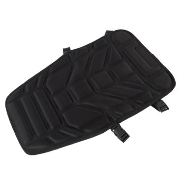 Imagem de CFTGIW Capa de assento para quadriciclo com absorção de choque, protetor acolchoado respirável para assento de motocicleta, melhora o conforto com tecido Oxford EVA, serve na maioria dos quadriciclos