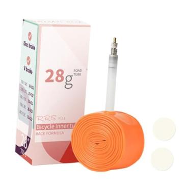 Imagem de predolo Câmara de Ar para Bicicleta com Válvula, com Pneu, TPU à Prova de Choque, Substitui Câmara de Ar Leve para Bicicletas, Acessórios para Ciclismo Ao Ar, Estilo B