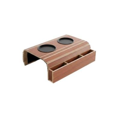 Imagem de Esteira Para Sofá Com Porta Controle Linha Organize - Golden