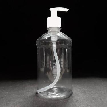 Imagem de 20 Frasco 500ml Para Sabonete Liquido Pet Com Válvula Pump - Bella Don