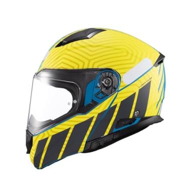 Imagem de Kit Capacete Texx Escam Kratos Cyber Azul Com Viseira E Luva Phanter Preto Xxl - Equipamento De Proteção Motociclista