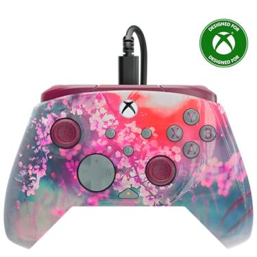 Imagem de Turtle Beach Rematch Advanced Kyoto Bloom Wired Gaming Controller for Xbox and PC – Lenticular, Multi-Design, Remappable Buttons, Hall-Effect Hair Triggers, 8ft Cable, Officially Licensed by Xbox