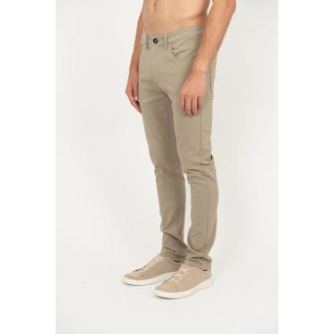 Imagem de Calça Aleatory Tecido Tecnológico Khaki Escuro-Masculino