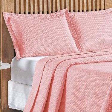 Imagem de Cobre Leito Queen Bouti Mavie Geométrico 180 Fios 3 Peças - Goiaba