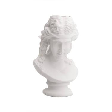 Imagem de Porta-canetas, escultura em resina, porta-lápis clássico decorativo