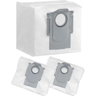 Imagem de Sacos de pó para aspirador de pó originais de 2,7 L para roborock Q7 M5+, Q10 S5+, Q10 X5+, Q5 Max+, S8+, S8 Pro Ultra, Q7 Max+/Max, Q8 Max+, S7 Pro Ultra, Q5+, S7 MaxV Ultra Robot Clean Dirt Disposal