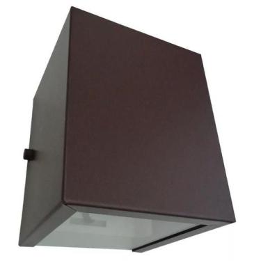 Imagem de Arandela De Parede Muro 2 Fachos Externa Interna 103 Marrom - Bruno Ac