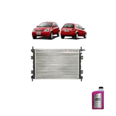 Imagem de Kit Radiador Ford Fiesta/Ka 1.6 2009/2011 Com Ar + Aditivo Radiador A05 Pronto Uso