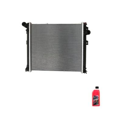 Imagem de Kit Radiador Intercambiável MB 715C 815 915C 1016 + Aditivo Paraflu Rosa 1L