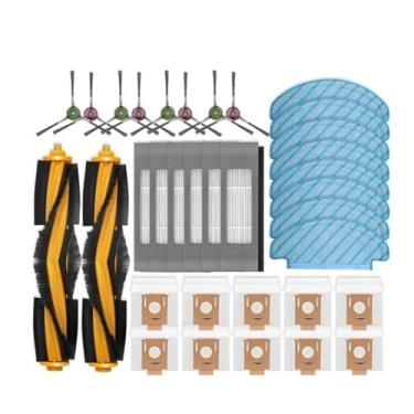 Imagem de Compatible With ECOVACS Deebot T8 AIVI T9 AIVI N8 Pro AIVI N9 N10 N10 Plus Accessories Main Brush, Side Brush, Filter, Dust Bag,Hepa Filter(SKY BLUE)
