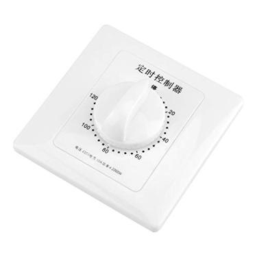 Imagem de ZAWELIYO Bomba Inteligente de Contagem Regressiva, Temporizador de 220v para Controle de Bomba Interna, Interruptor Mecânico de Temporizador de de água para Eletrodomésticos (Interruptor