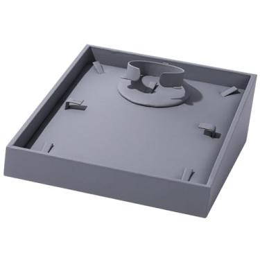 Imagem de YIJU Bandeja Organizadora de Joias, Expositor para Colares, Brincos, Anéis e Pulseiras, Armazenamento Multiuso para e Lojas, Cinza