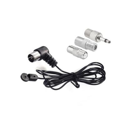 Imagem de SZSAUTO Antena de rádio FM 75 Ohm FM para sistema de música Onkyo Yamaha Marantz Bose Wave Indoor Digital HD Rádio FM Bluetooth Receptor estéreo AV Áudio Vídeo Home Theater