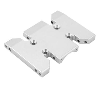 Imagem de SPYMINNPOO Placa Antiderrapante da Caixa de Engrenagens, Montagem de Transmissão Em Liga de Alumínio para Carro SCX10 PRO RC, Placa Antiderrapante Intermediária Revestida de Preto Usinada CNC Com
