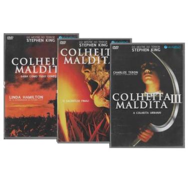 Imagem de DVD Colheita Maldita - 3 DVDs Stephen King Originais - NOVODISC